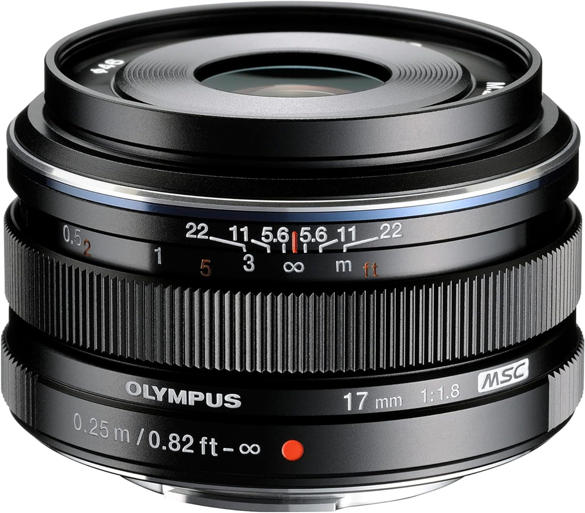 USED (9) - Olympus 17mm f/1.8 Black