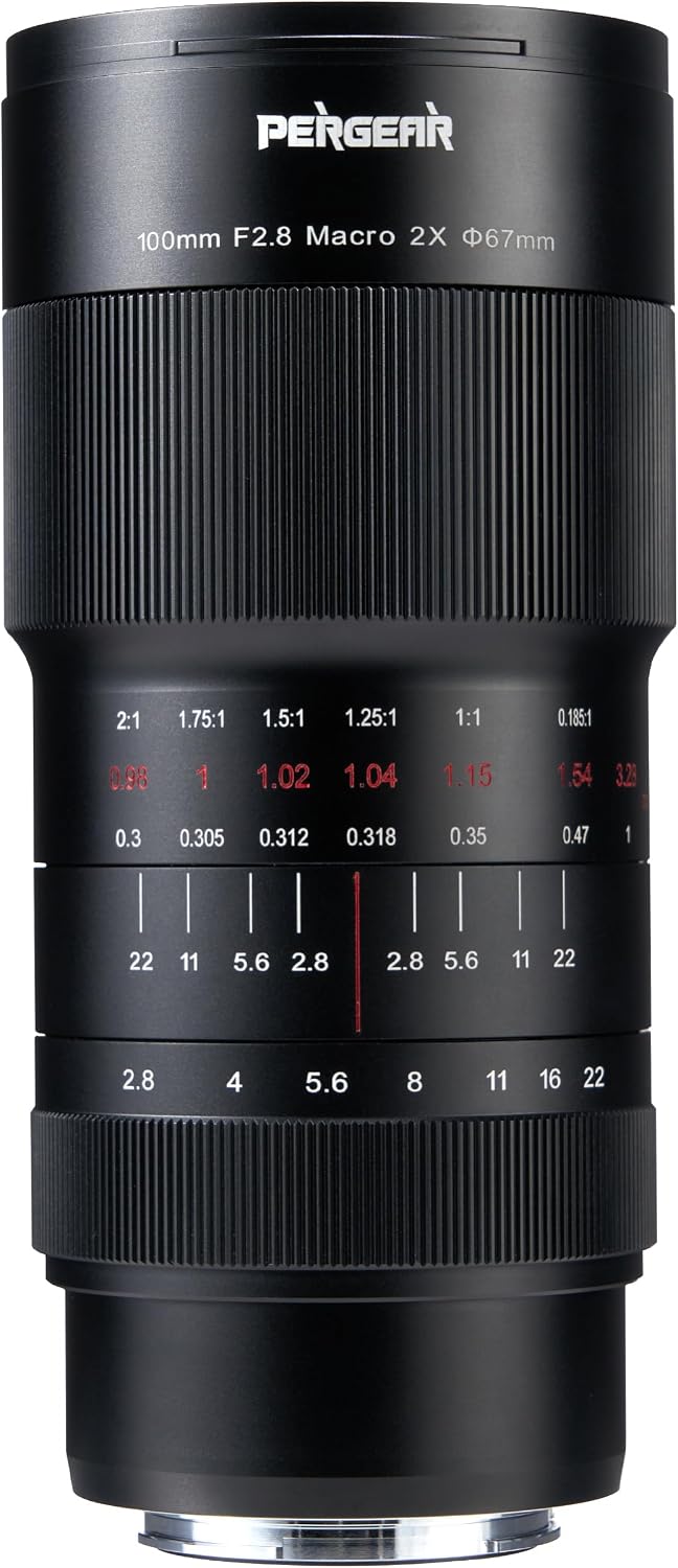 USED (9) - Pergear 100mm f/2.8 Macro 2X