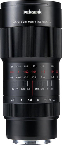 USED (9) - Pergear 100mm f/2.8 Macro 2X