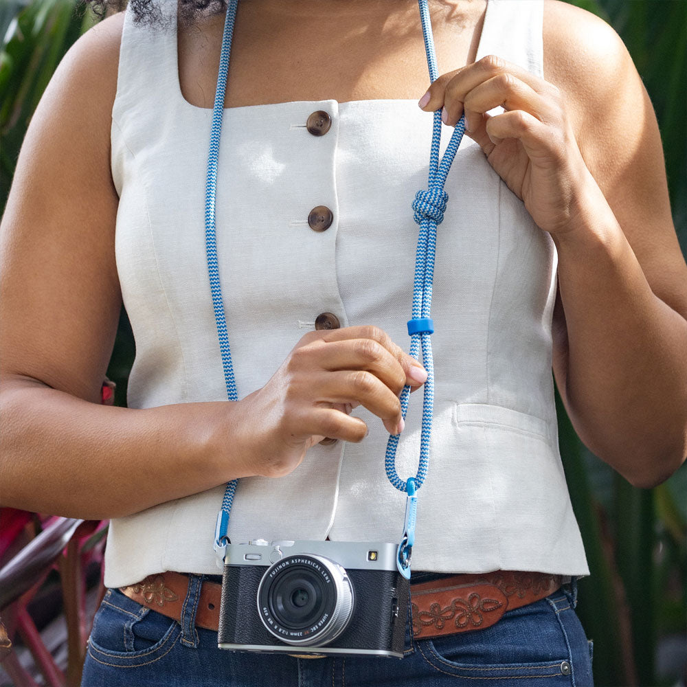 Adjustable Rope Strap (Light Blue)