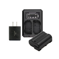 Pile et chargeur double Nikon EN-EL15c