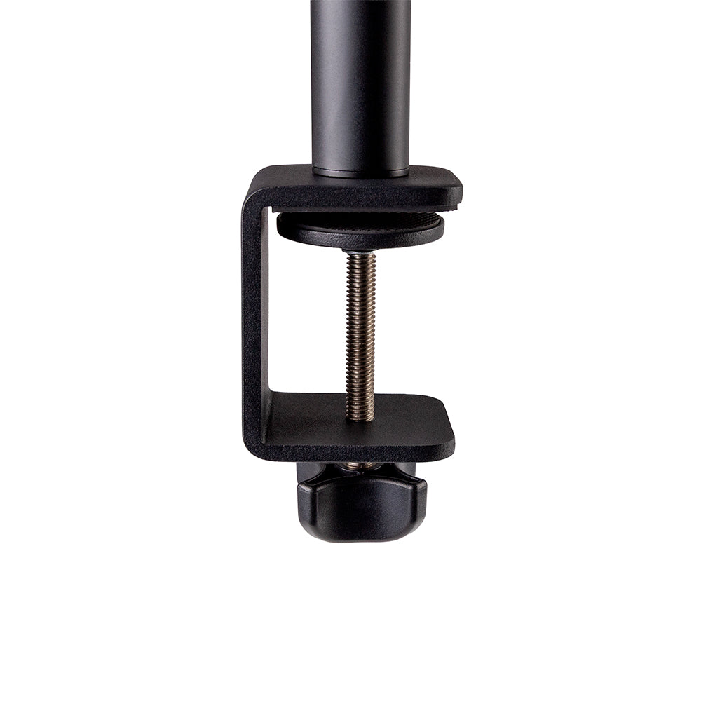 Support d'éclairage de table avec base à pince