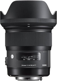 USED (8) - Sigma 24mm f/1.4 DG HSM Art for Nikon F