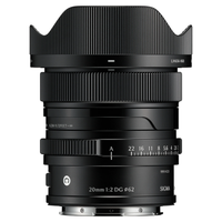 20mm f/2 DG Contemporary for Sony E Mount (Black)