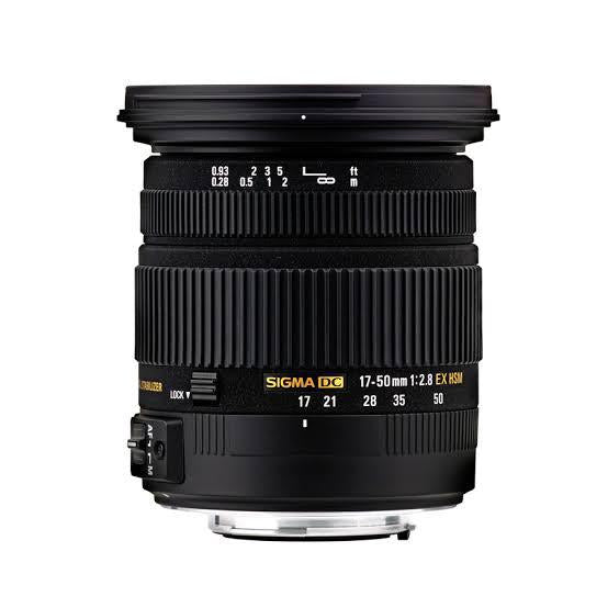 USED (8) - Sigma 17-50mm f/2.8 EX DC OS HSM Canon EF