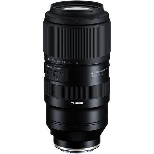 USED (8) - Tamron 50-400mm f/4.5-6.3 Di III VC VXD SONY E