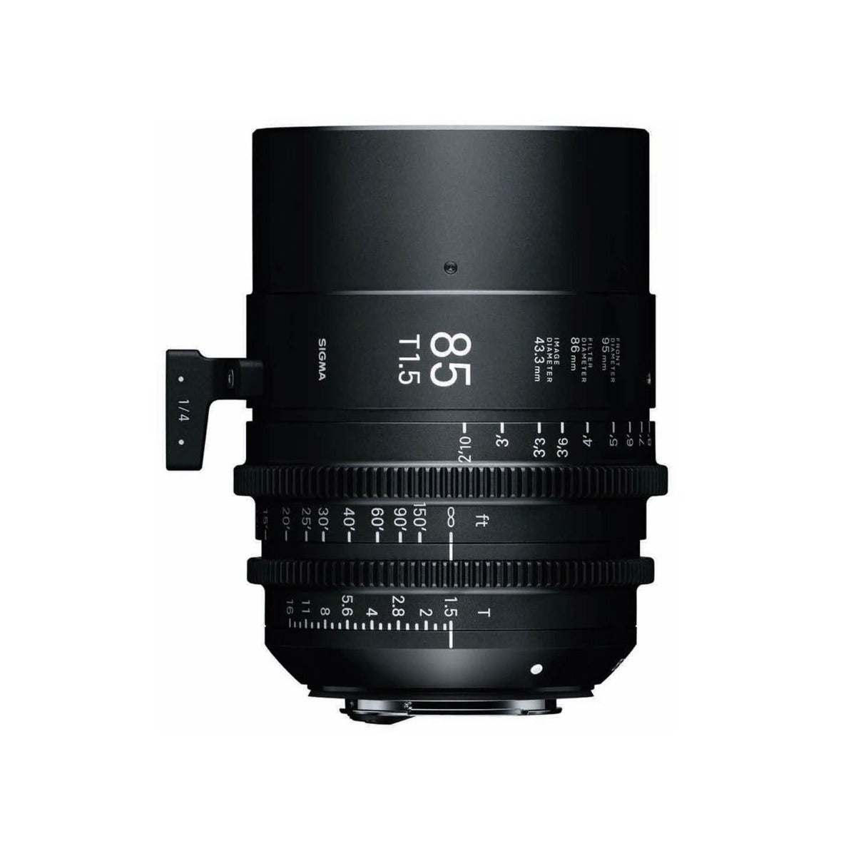 USAGE - SIGMA EF-MOUNT 85MM T1.5 (8) - U080637