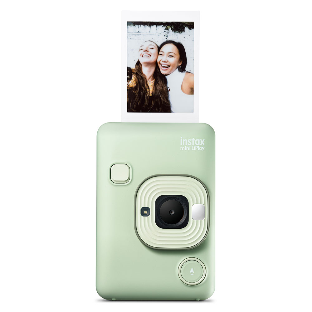 FUJIFILM Instax Mini Liplay Hybrid Instant Camera (Matcha Green