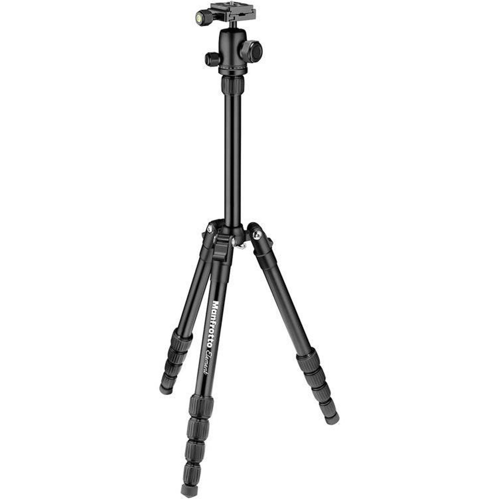 Petit Trépied Element Traveller en Aluminium avec Tête (Noir)