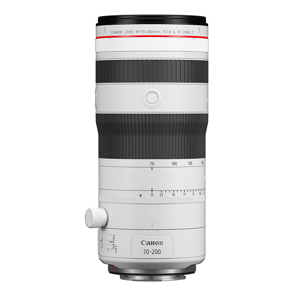新品で購入 Canon RF 70-200mm F2.8 L IS USM CANON RF 70-200mm f/2.8L IS USM Z (White) | Gosselin Photo