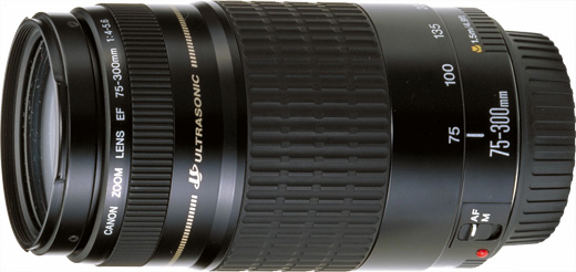 USED - Canon EF 75-300mm f/4-5.6 - English