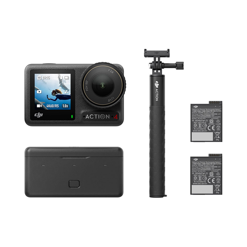 DJI OSMO ACTION 4 ADVENTURE COMBO | Gosselin Photo