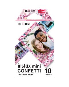Appareil photo instantané Instax Mini 12 de Fujifilm et film instantané (20  feuilles) - Blanc argile