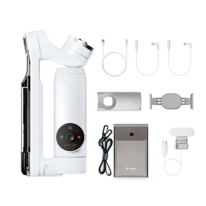 INSTA360 Flow Smartphone Stabilizer Creator Kit (Summit White