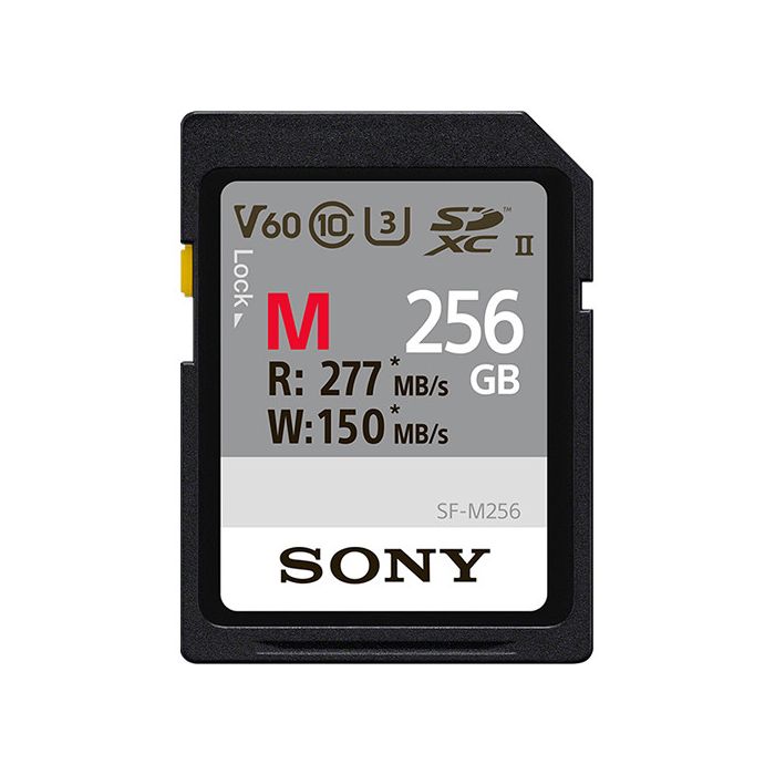 SONY CARTE SD SERIE SF-M 256GB