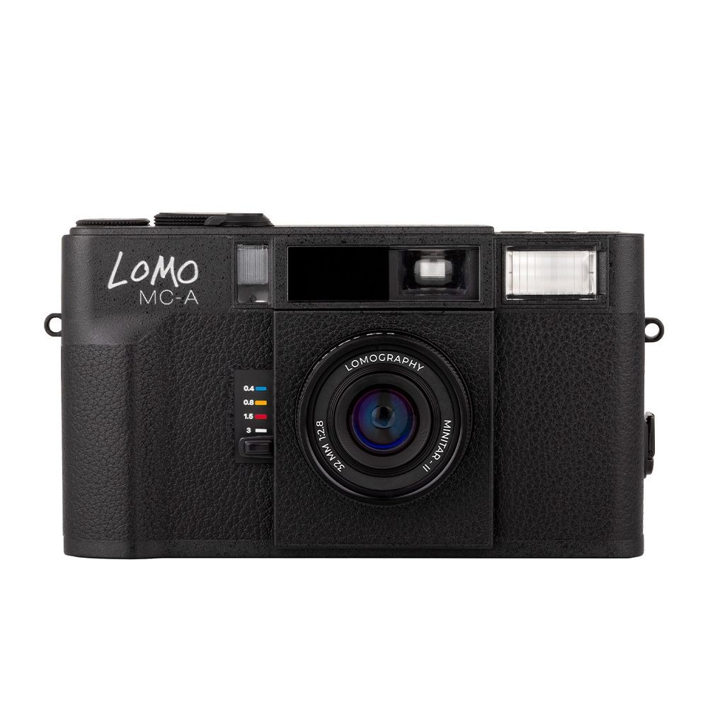 LOMOGRAPHY Lomo MC-A 35mm Film Camera (Black) | Gosselin Photo