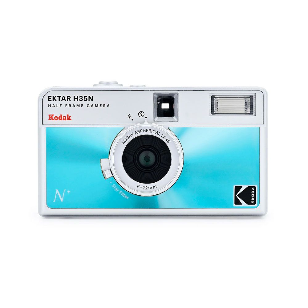 KODAK EKTAR H35N Half Frame Camera (Glazed Blue) | Gosselin Photo