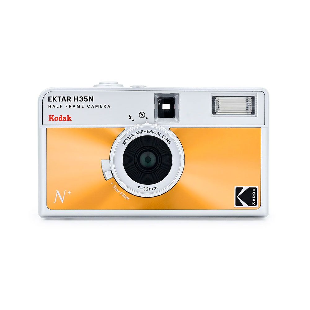 KODAK EKTAR H35N Half Frame Camera (Glazed Orange) | Gosselin Photo