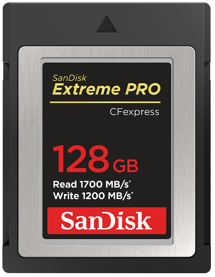 SANDISK EXTREME PRO CFEXPRESS CARD 128GB (NN) | Gosselin Photo
