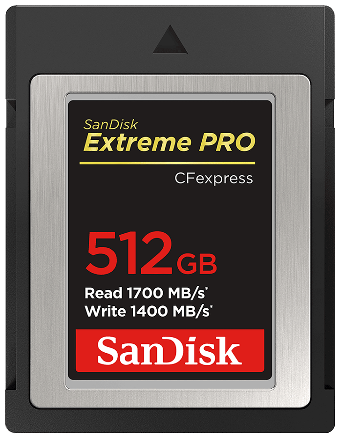 SANDISK EXTREME PRO CFEXPRESS CARD 512GB (NN) | Gosselin Photo