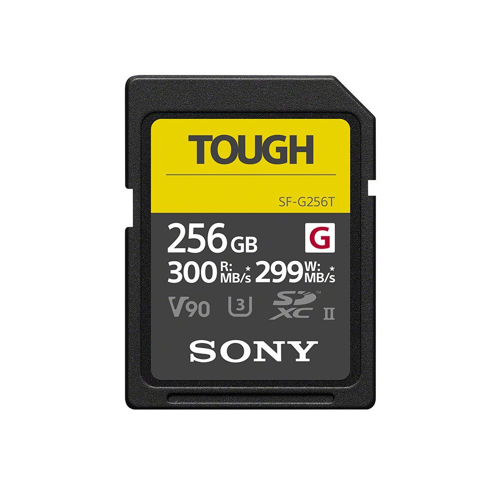 300 Mb/s 256GB SF-G Tough Series UHS-II SDXC Memory Card