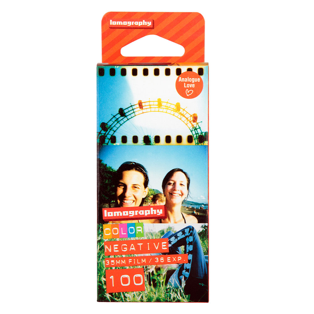 LOMOGRAPHY Color Negative 35mm ISO 100 (Pack of 3) Gosselin Photo