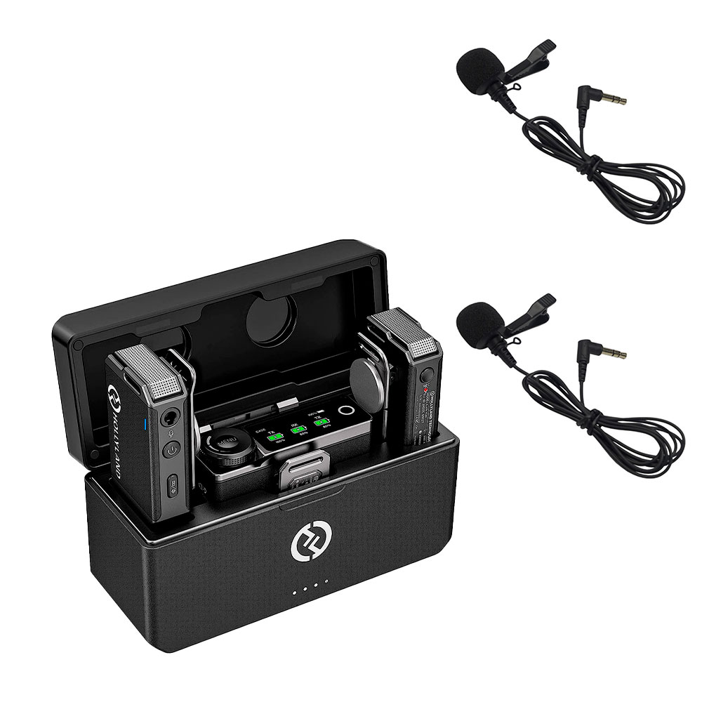 HOLLYLAND LARK MAX 2-Person Wireless Microphone (Bundle with 2