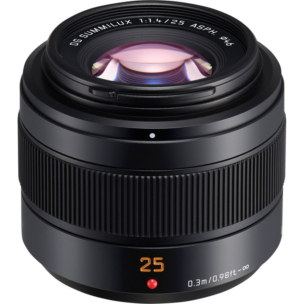 PANASONIC LEICA DG SUMMILUX 25MM F/1.4 II ASPH | Gosselin Photo