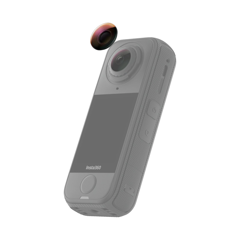 Insta 360 Moto Advanced Combo - Bouchon D'objectif Batterie