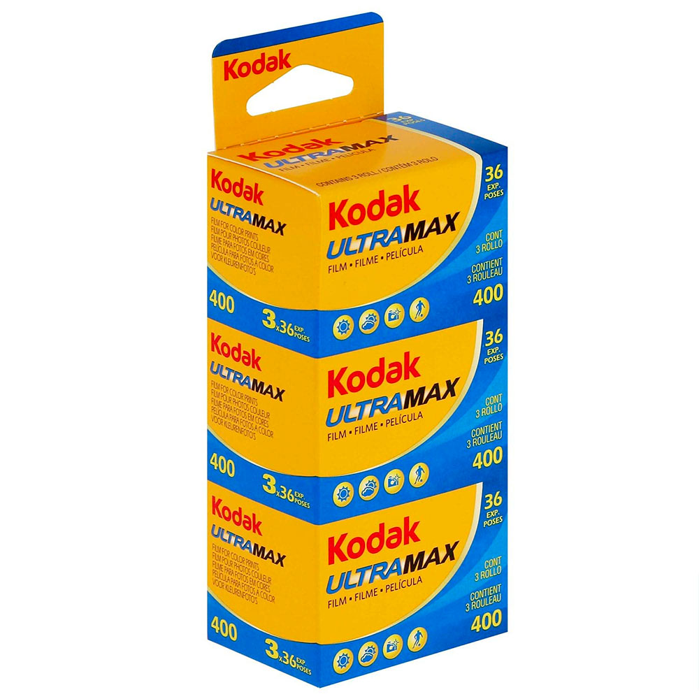 KodakProfessional Ultra Color400UC12フィルム Kodak（コダック） ULTRAMAX 400 36枚撮り 10本パック 新パッケージ