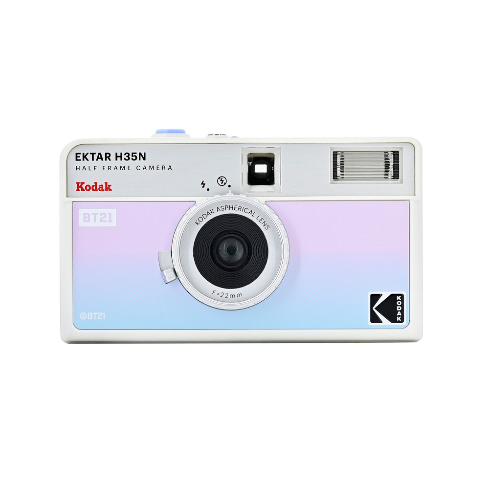 フィルムカメラ KODAK EKTAR H35N BT21 LINE FRIENDS KODAK EKTAR H35N Half Frame Camera (BT21) | Gosselin Photo