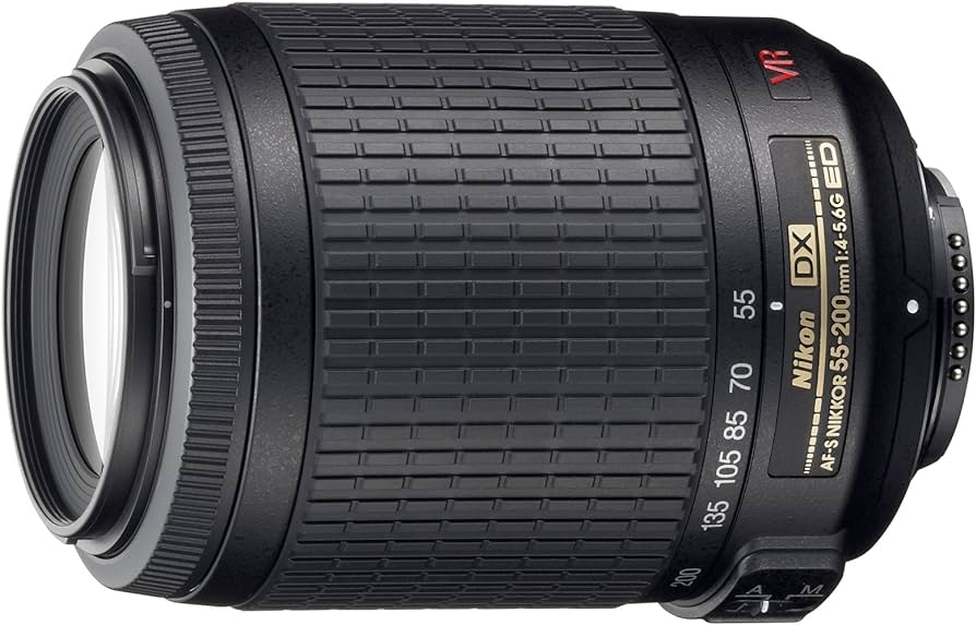 美品！Nikon AF-S DX VR 55-200mm ED USAGE - 55-200 F/4-5.6G ED AF-S 