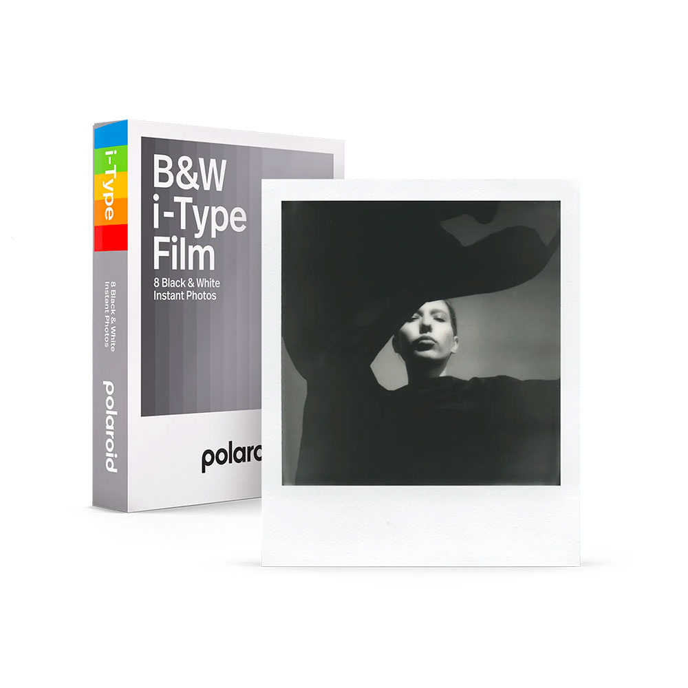 POLAROID FILM INSTANTANÉ I-TYPE NOIR ET BLANC (8P) Gosselin Photo