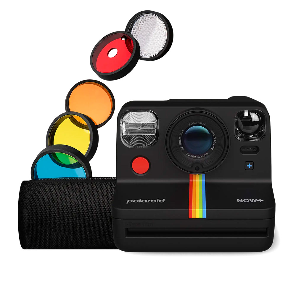 Polaroid Now+ Generation 2 i-Type Instant Camera (Black) - English
