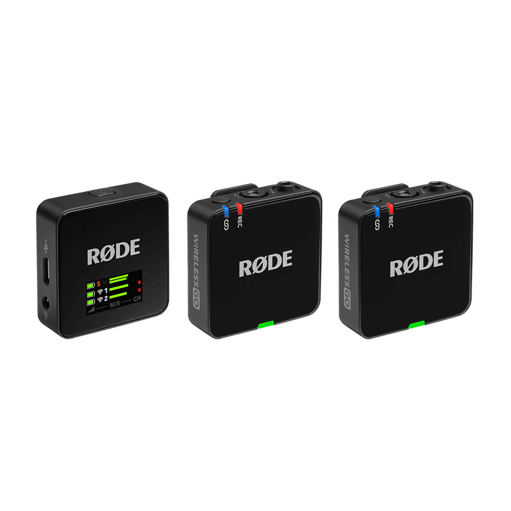RODE Wireless GO Generation 3 Compact Wireless Microphone System