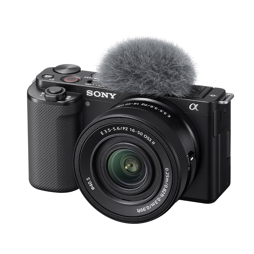 SONY ZV-E10 with 16-50mm f/3.5-5.6 II (Black) | Gosselin Photo