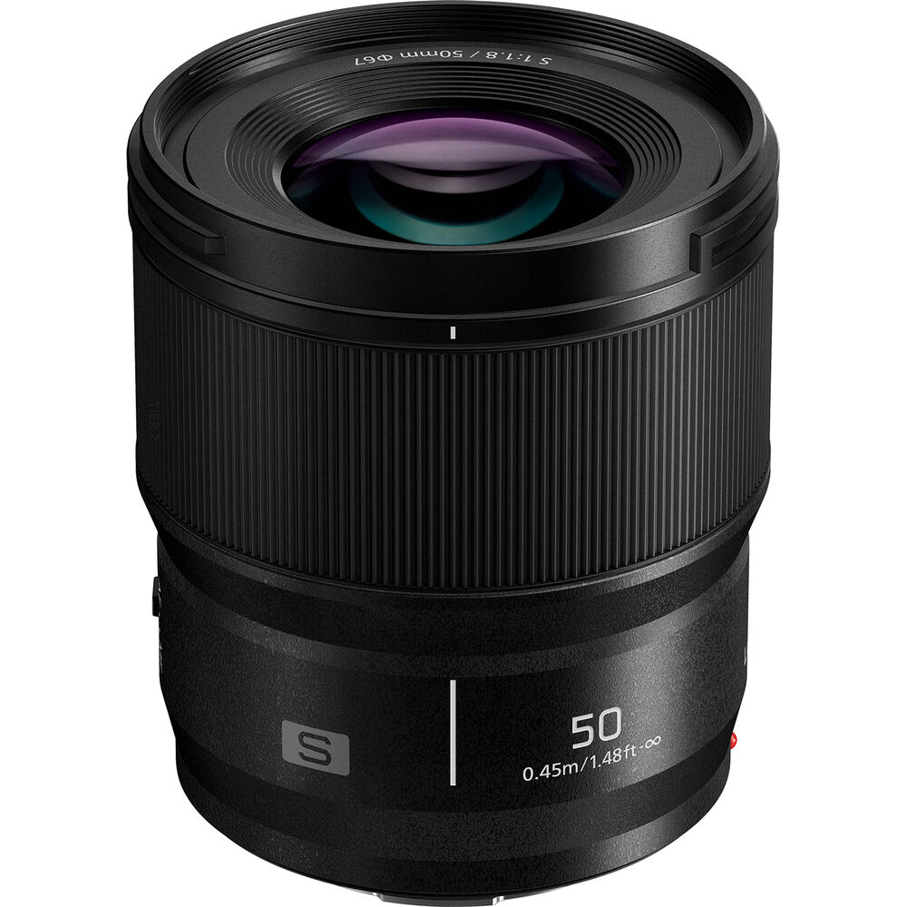 美品　Panasonic LUMIX S 50mm F1.8 S-S50 Panasonic LUMIX S Series 50mm F1.8 L-Mount Lens - S-S50